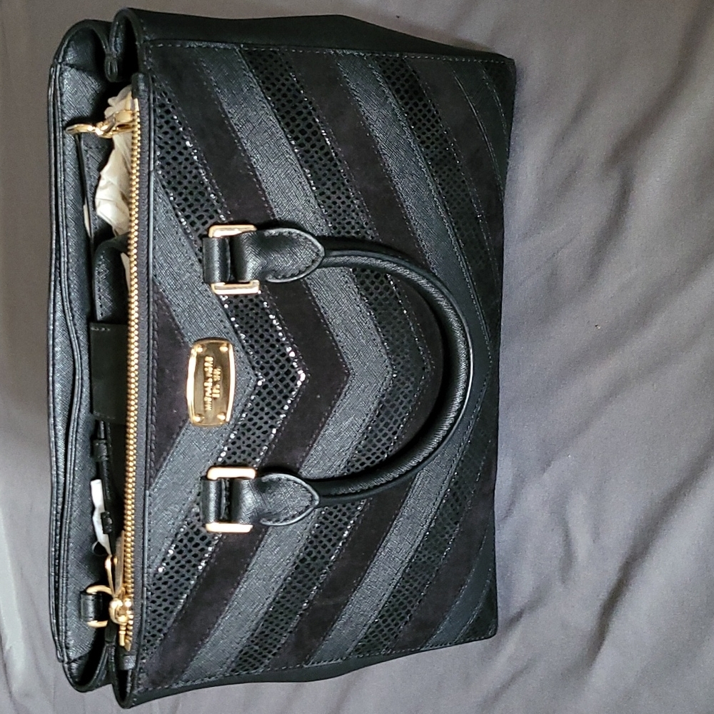 Michael Kors Kellen Leather Satchel